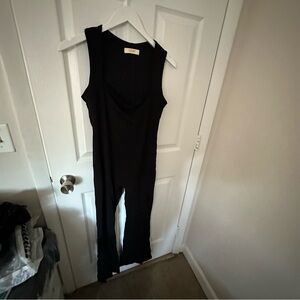 Black Tank Top Jumpsuit